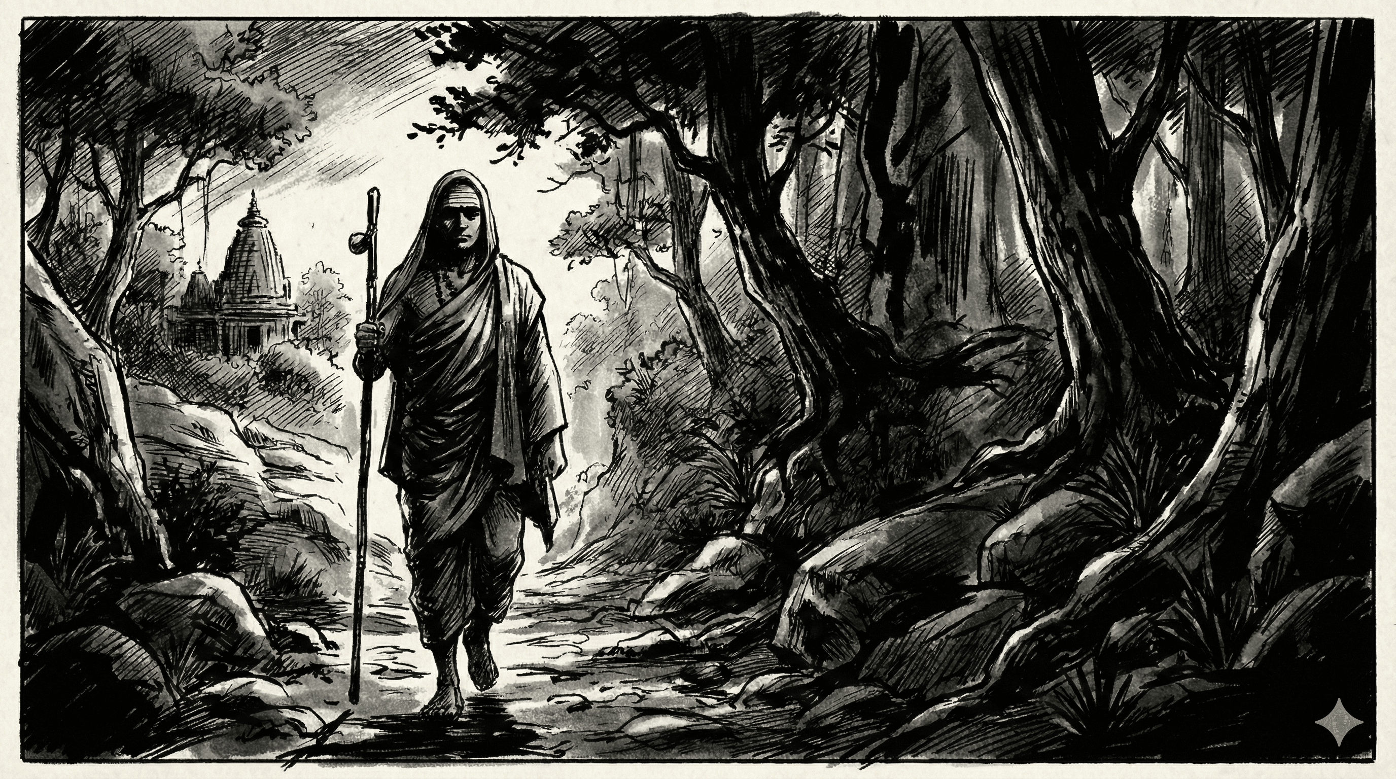 Adi Shankaracharya Hero Background